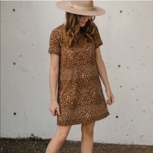 Jackson Rowe Crow Animal Print Dress xs